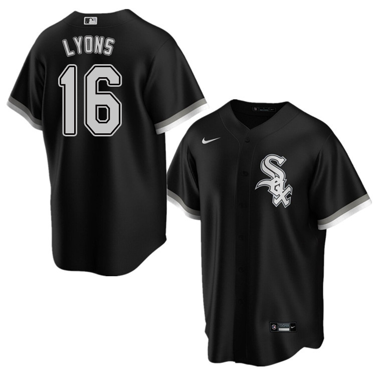 Nike Men #16 Ted Lyons Chicago White Sox Baseball Jerseys Sale-Black